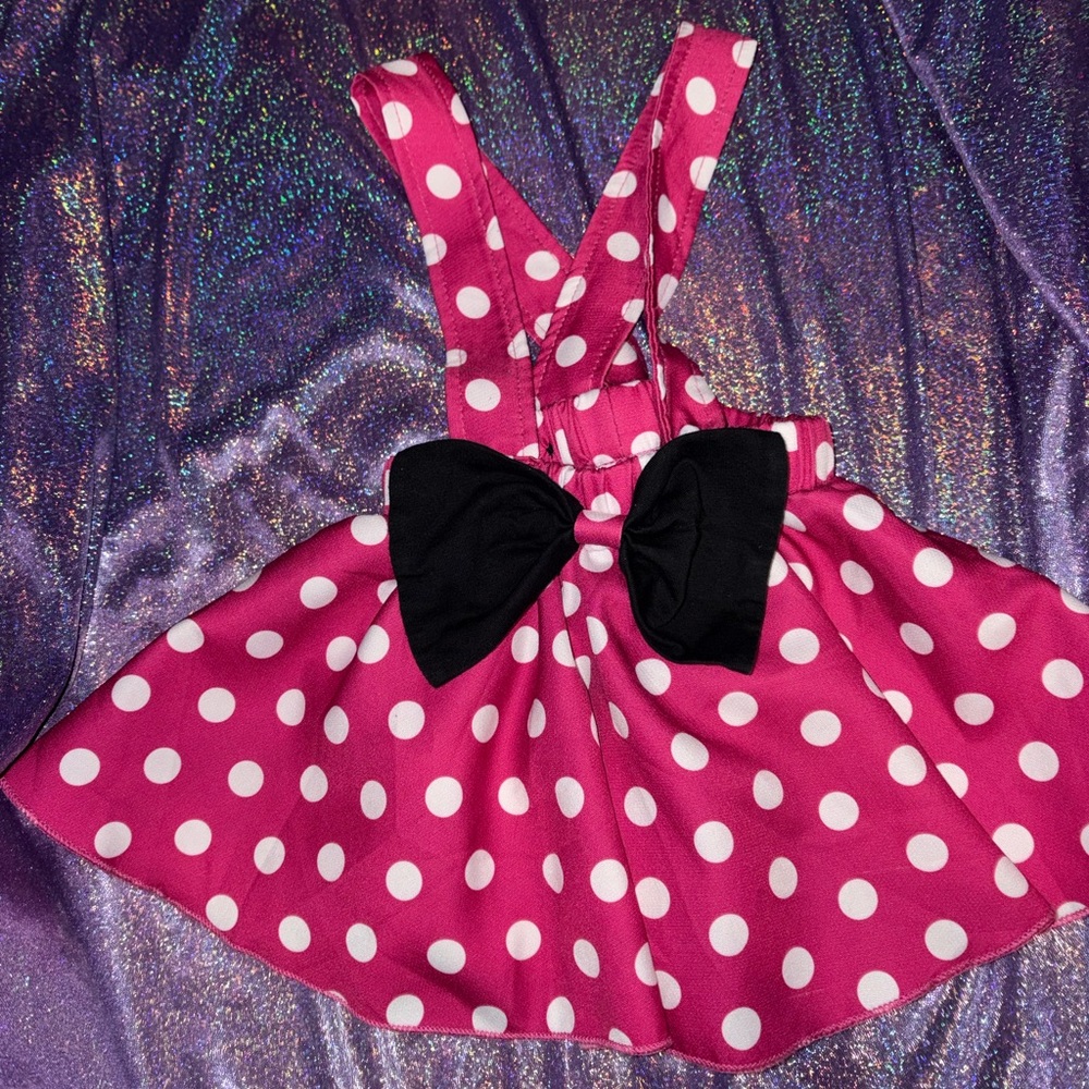 Pink Polka Dot Dress